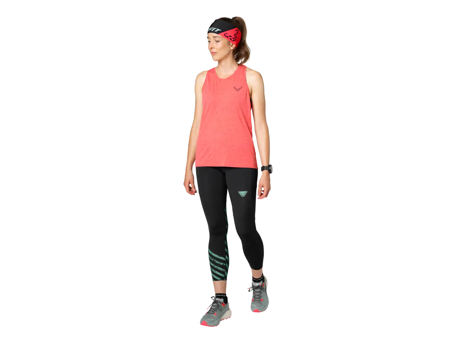 Dynafit Trail women's running shoes Jadelite/Lichen