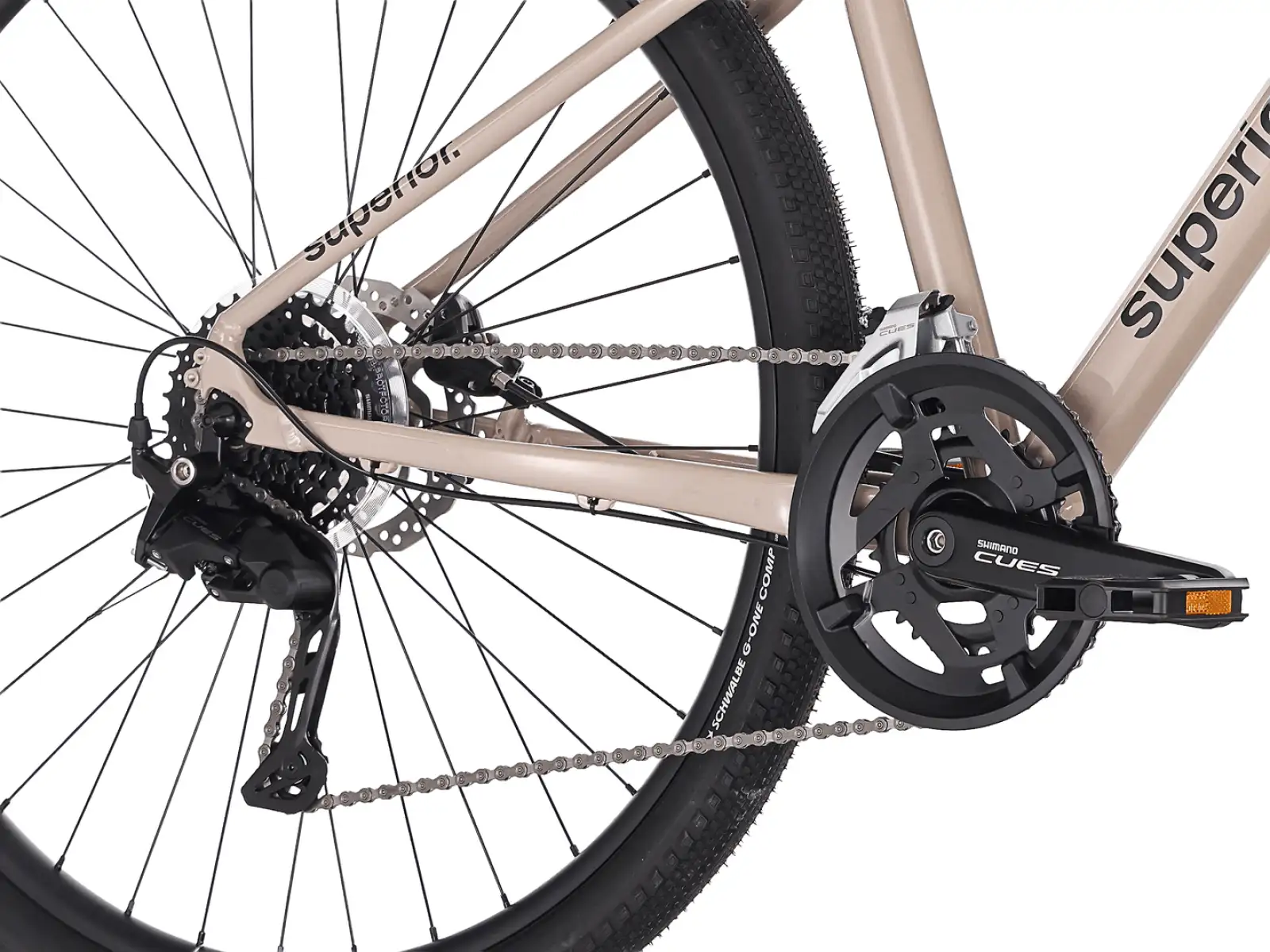 Superior Blox 6.5 city bike Gloss Dust