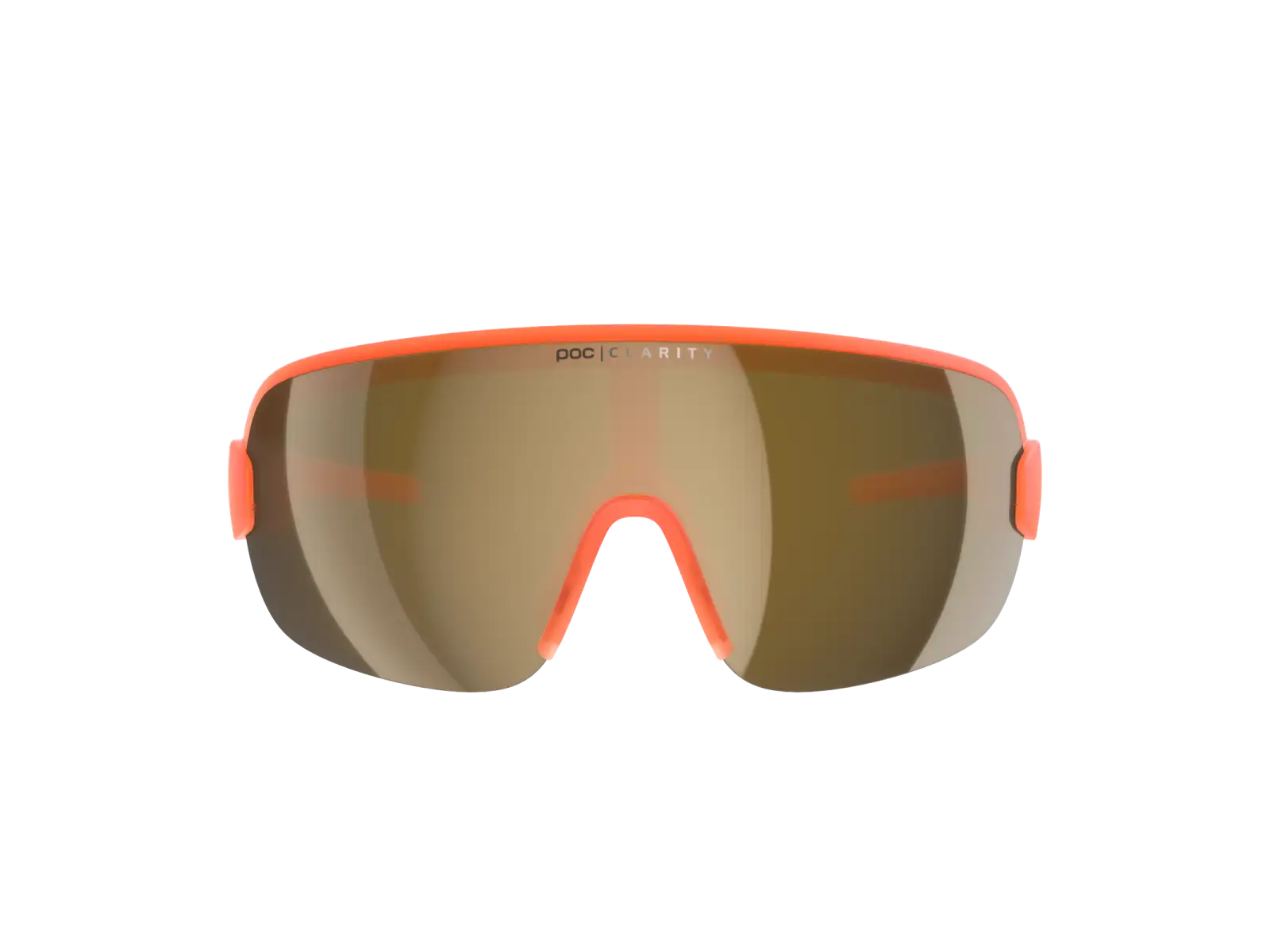 POC Aim glasses Fluorescent Orange Translucent/Clarity Road/Partly Sunny Gold