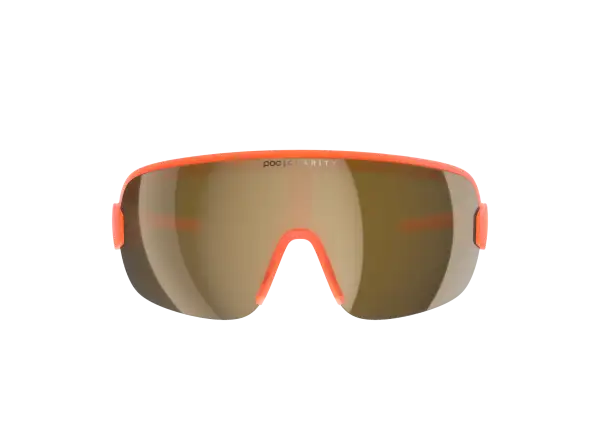 POC Aim glasses Fluorescent Orange Translucent/Clarity Road/Partly Sunny Gold