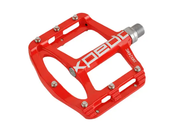 X-pedo Spry platform pedals red