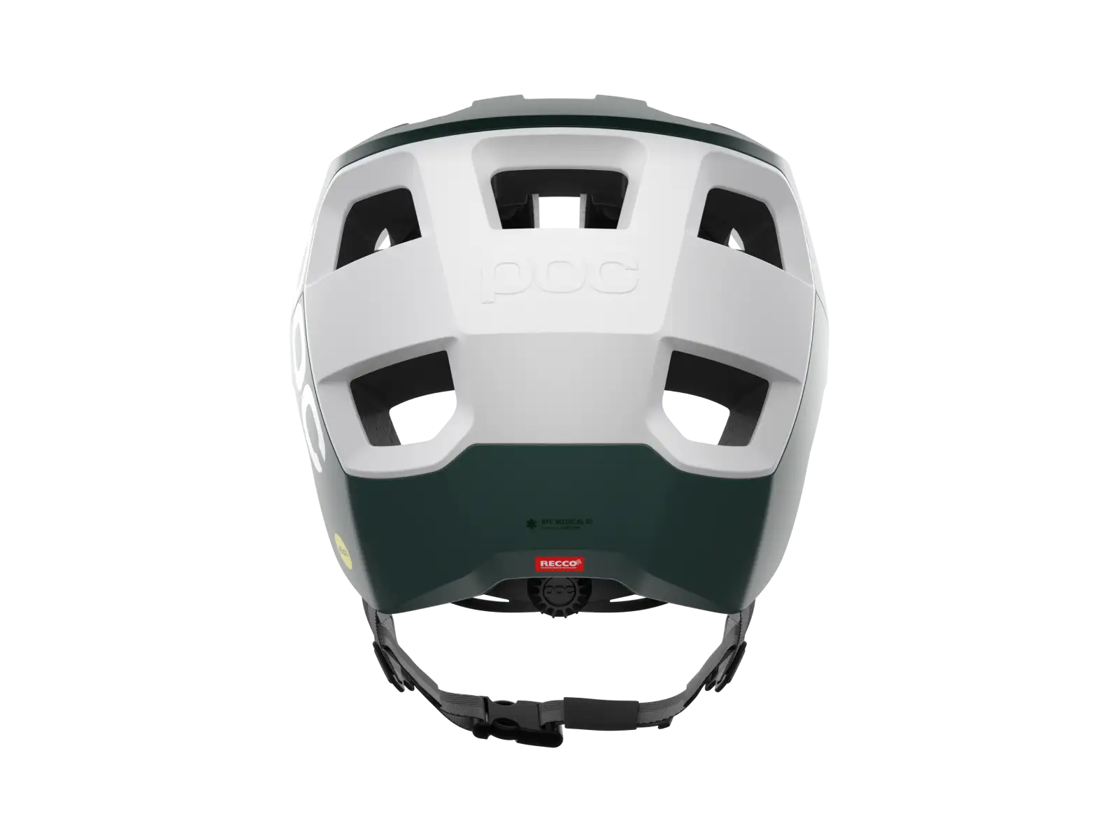 POC Kortal Race MIPS helmet Pargasite Green Matt/Hydrogen White Matt