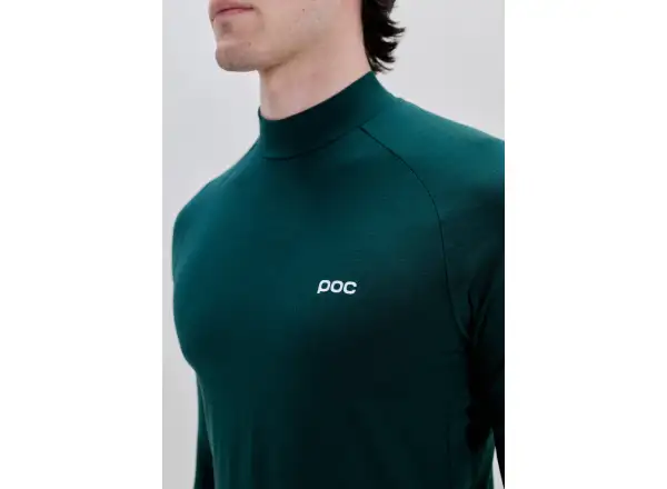 POC Layer Merino men's base layer long sleeve shirt Pargasite Green