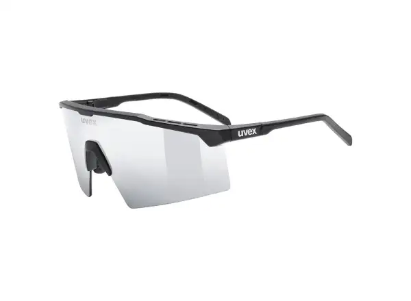 Uvex Flowline sport glasses Black Matt/Mir.Silver