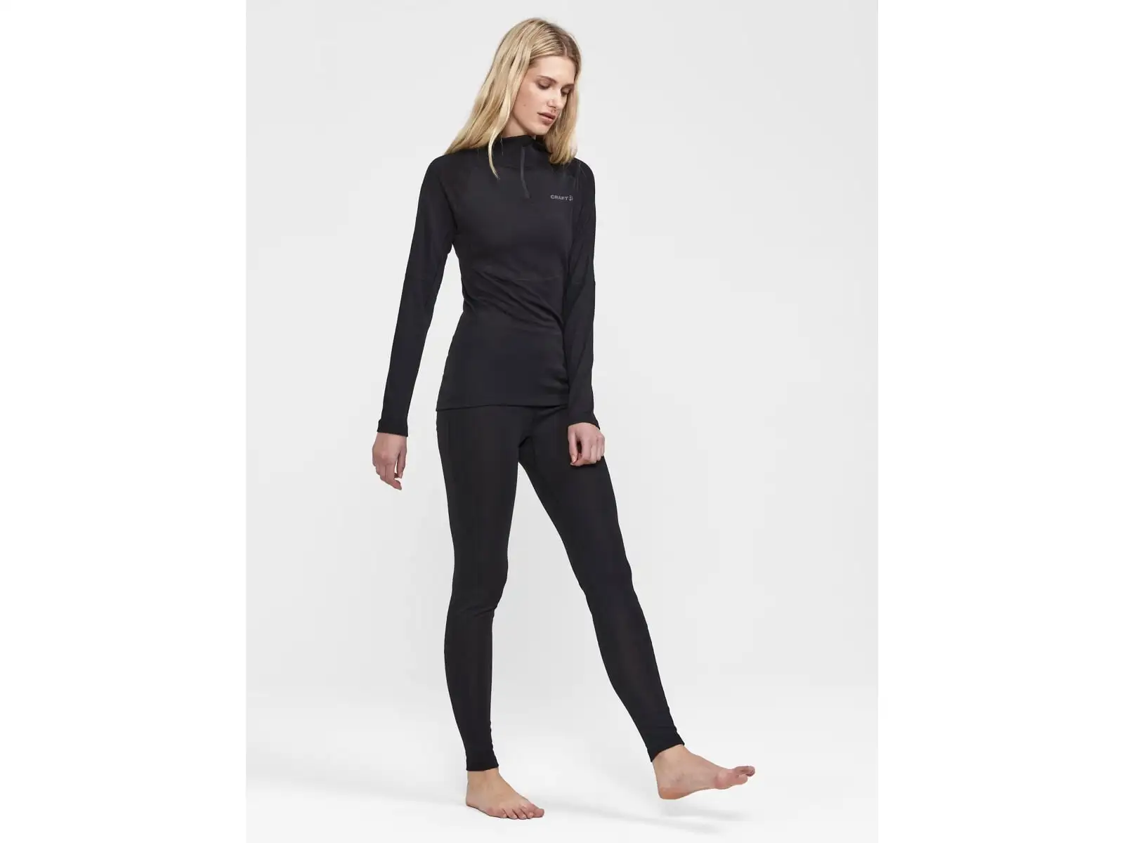 Craft ADV Wool Merino women's base layer pants black