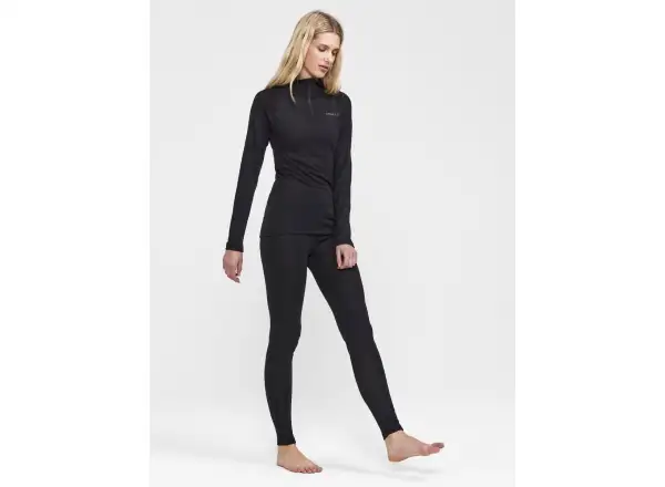 Craft ADV Wool Merino women's base layer pants black