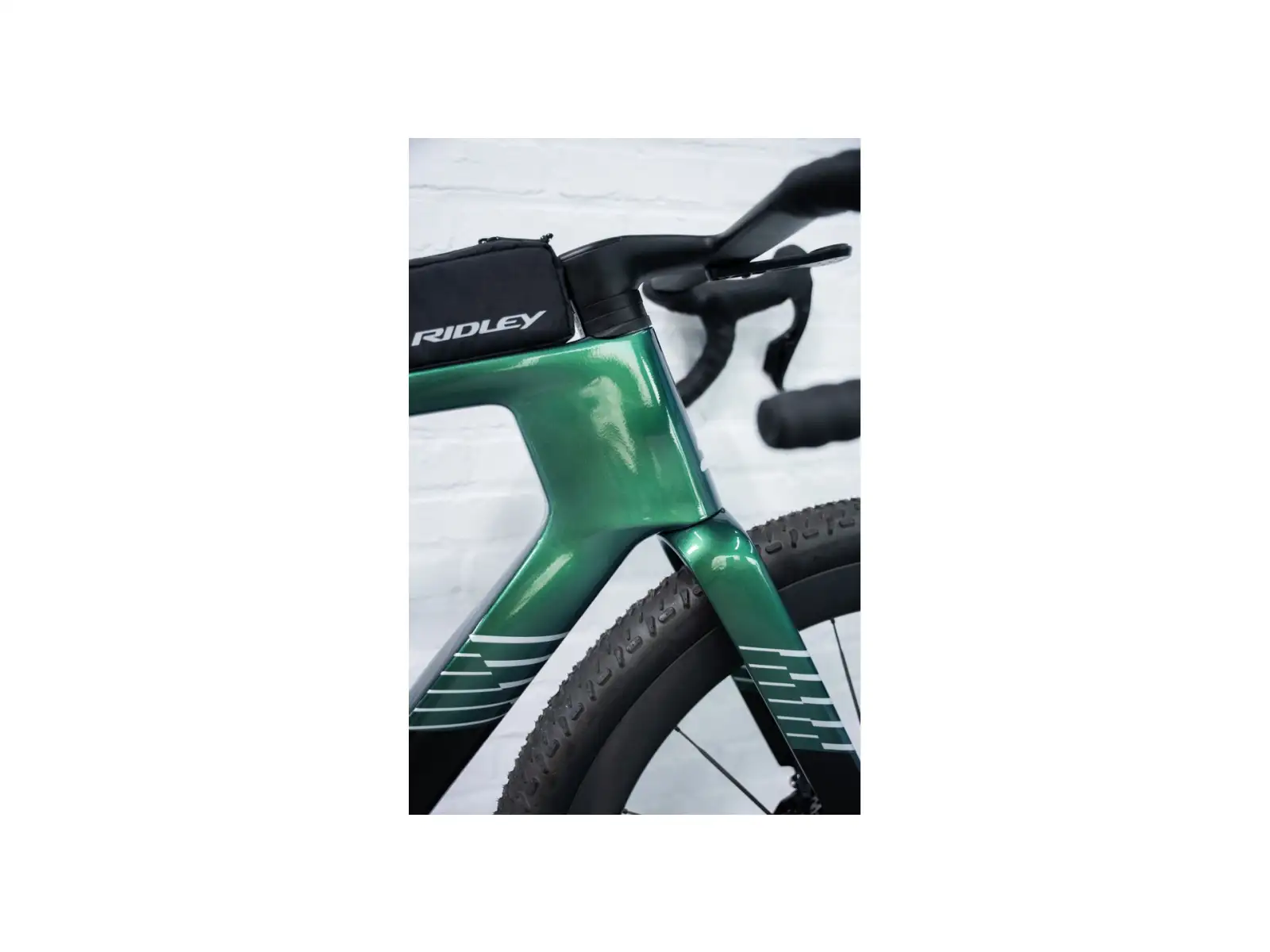 Ridley KANZO Fast 2.0 Force XPLR gravel bike Stellar Green/UD Carbon/Silver