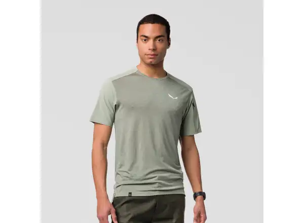Salewa Puez AM Hyb men's t-shirt short sleeve Shadow