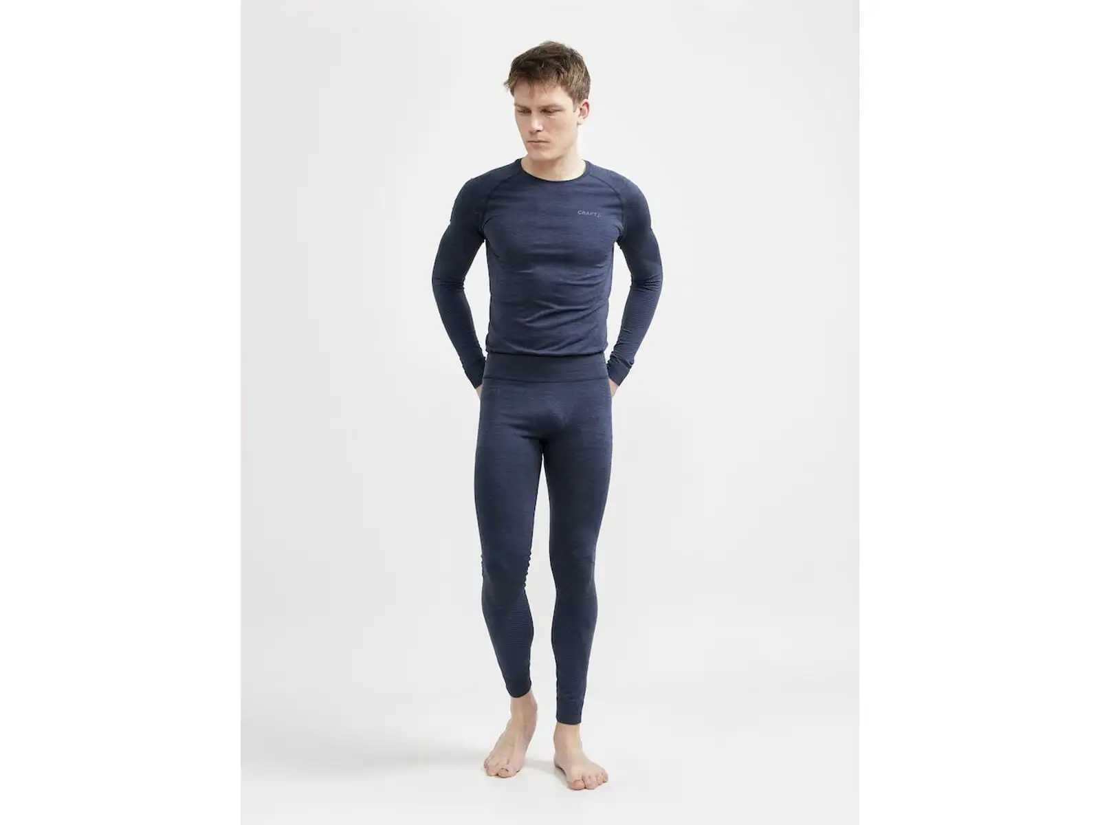 Craft Core Dry Active Comfort men's long sleeve shirt blue