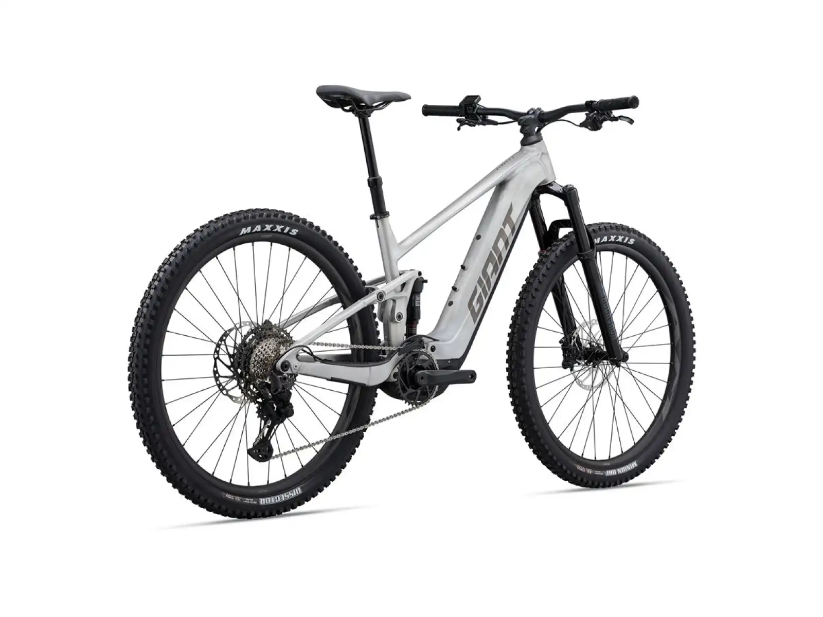 Giant Stance E+0 Pro electric mountain bike raw aluminum