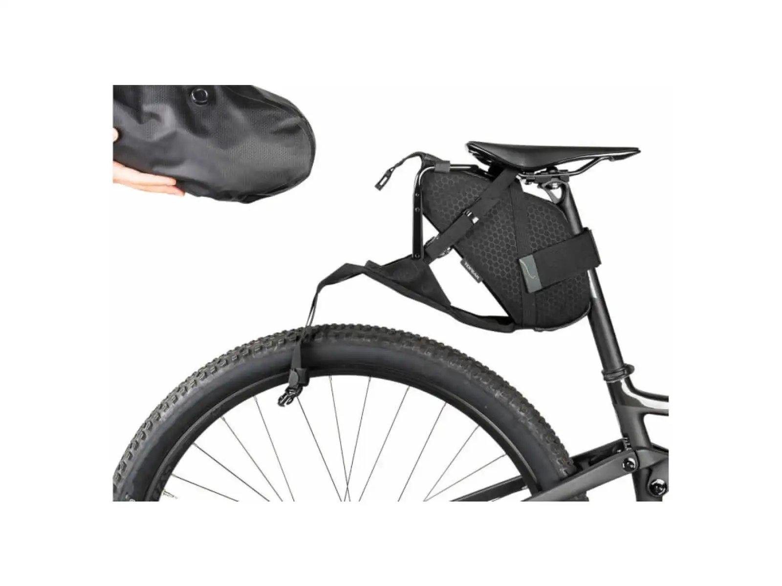 Topeak BackLoader X saddlebag 15 l black