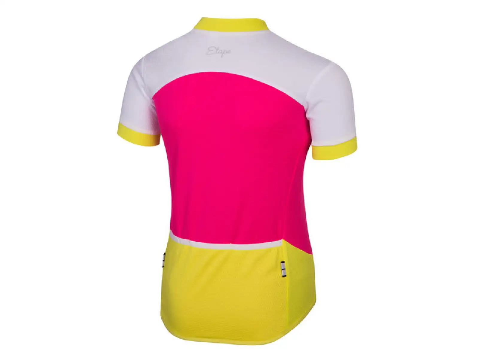 Etape Peddy kids jersey short sleeve pink/lime