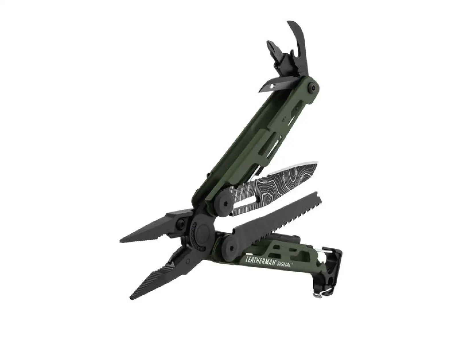 Leatherman Signal multitool Green Topo