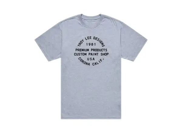 Troy Lee Designs Imprint men's T-shirt short sleeve Gray heather