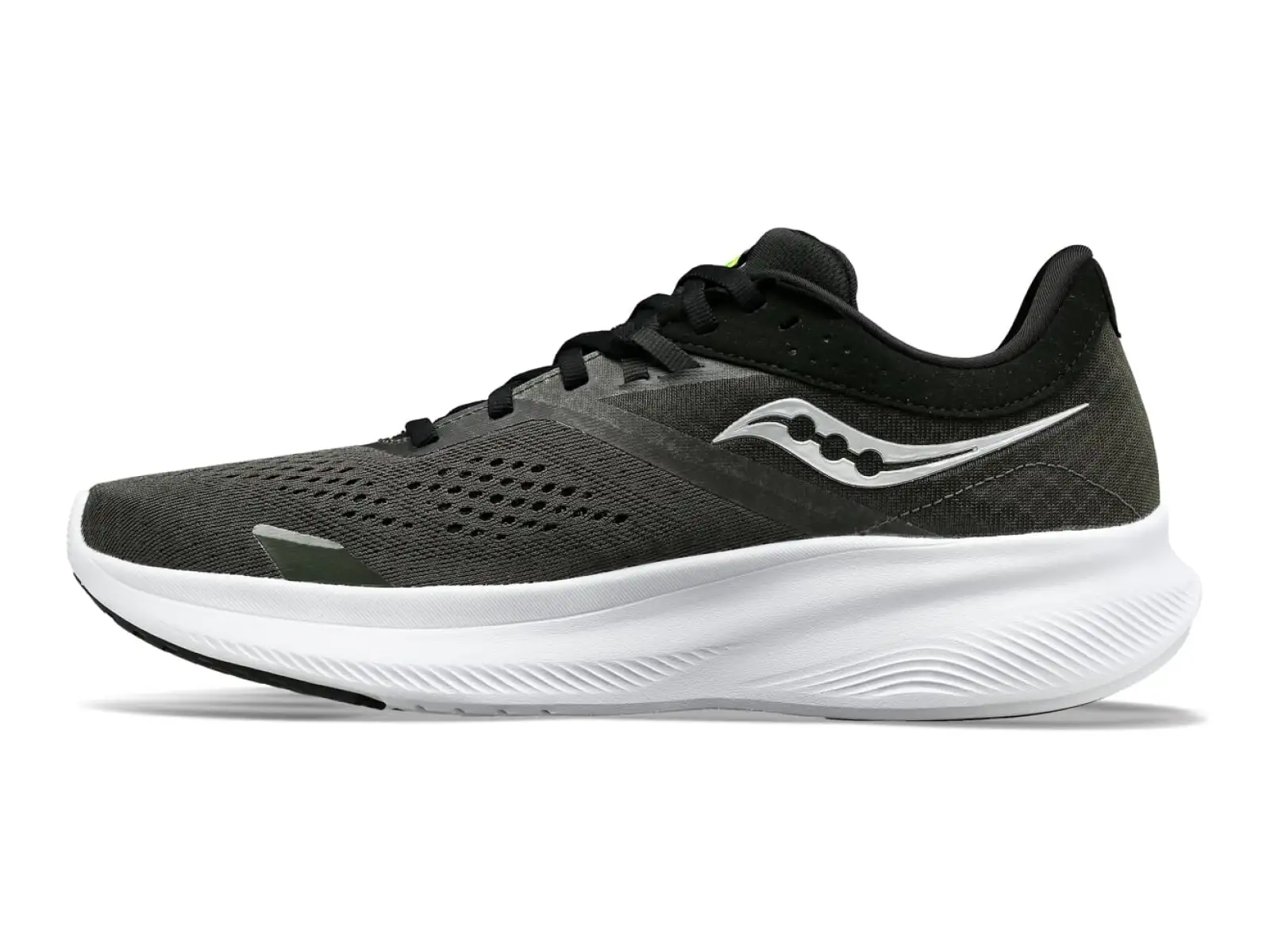 Saucony Ride 16 men's running shoes Umbra/Slime