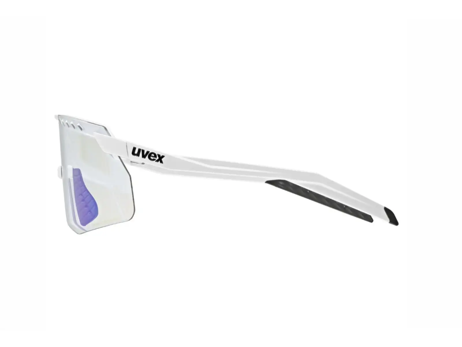 Uvex Pace Stage Variomatic Small glasses White Matt/Mirror Green