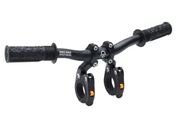 Kids Ride Shotgun Pro Combo child seat and handlebars on frame