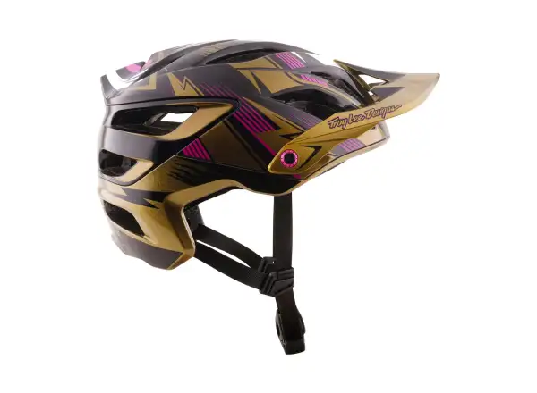 Troy Lee Designs A3 MIPS Cyclops helmet Gold/Black