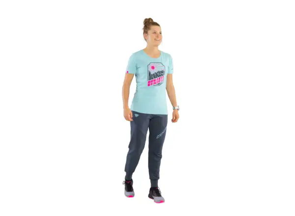 Dynafit Graphic Cotton women's T-shirt Marine Blue/Badge