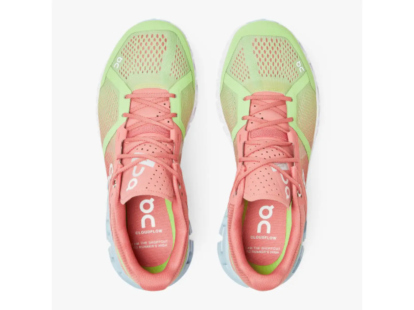 On Cloudflow W Running Shoes Women Guava/Dustrose