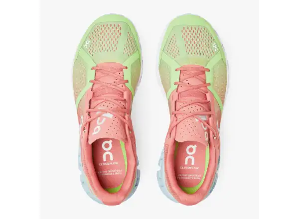 On Cloudflow W Running Shoes Women Guava/Dustrose