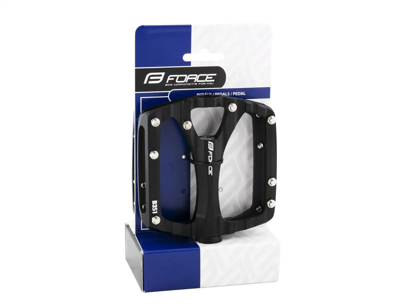 Force Swing aluminum pedals black