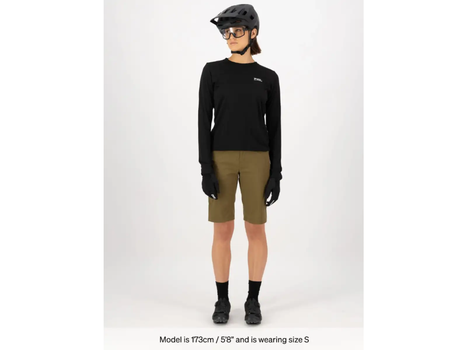Mons Royale Diversion Merino Trail women's shorts Dark Olive
