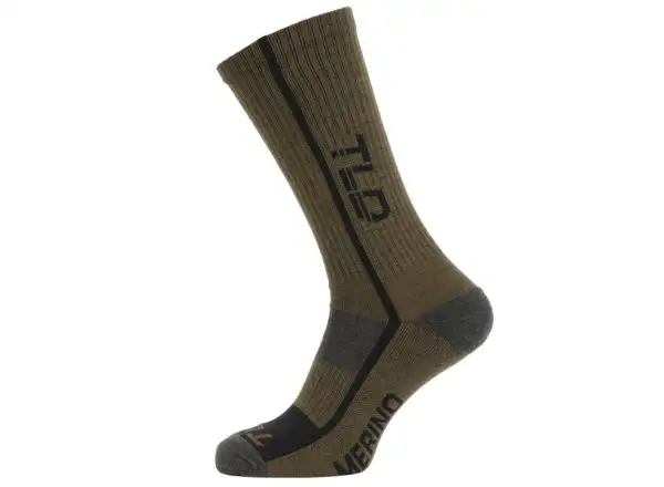 Troy Lee Designs Chill Merino Wool socks Mono Fatigue