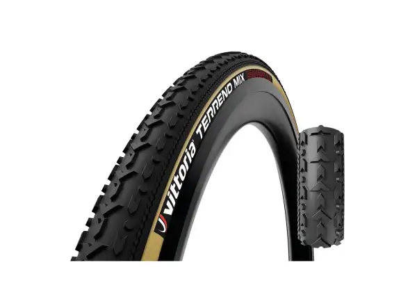 Vittoria Terreno Mix G+ 28" 33 mm cyclocross tubular tyre para/black
