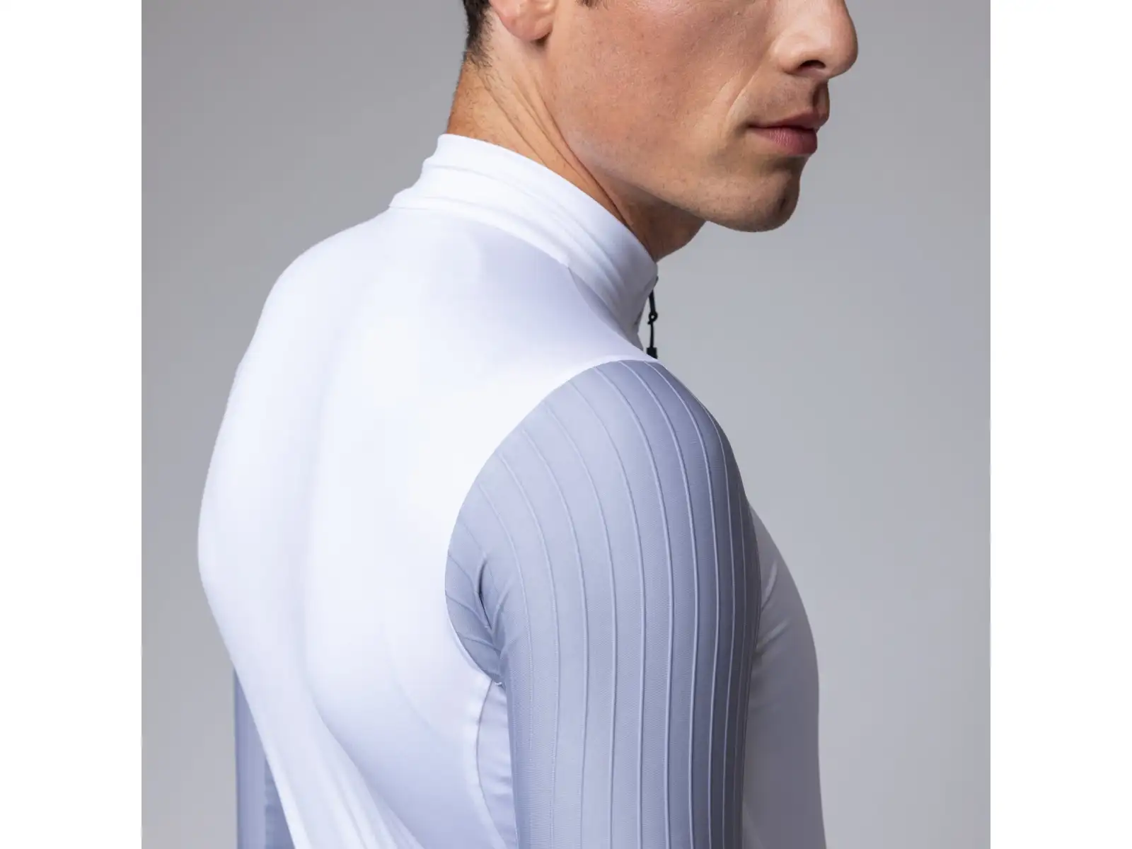 Alé PR-E Follow Me men's insulated jersey long sleeve White