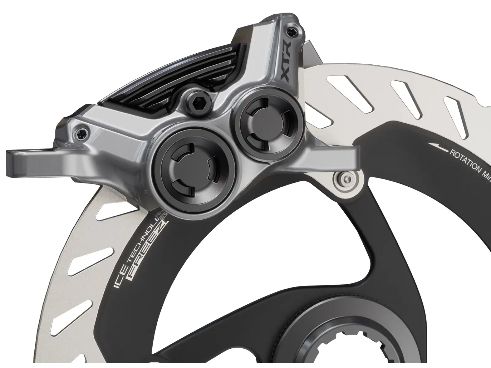 Shimano XTR BR-M9220+BL-M9220 disc brake rear pads metallic with cooling