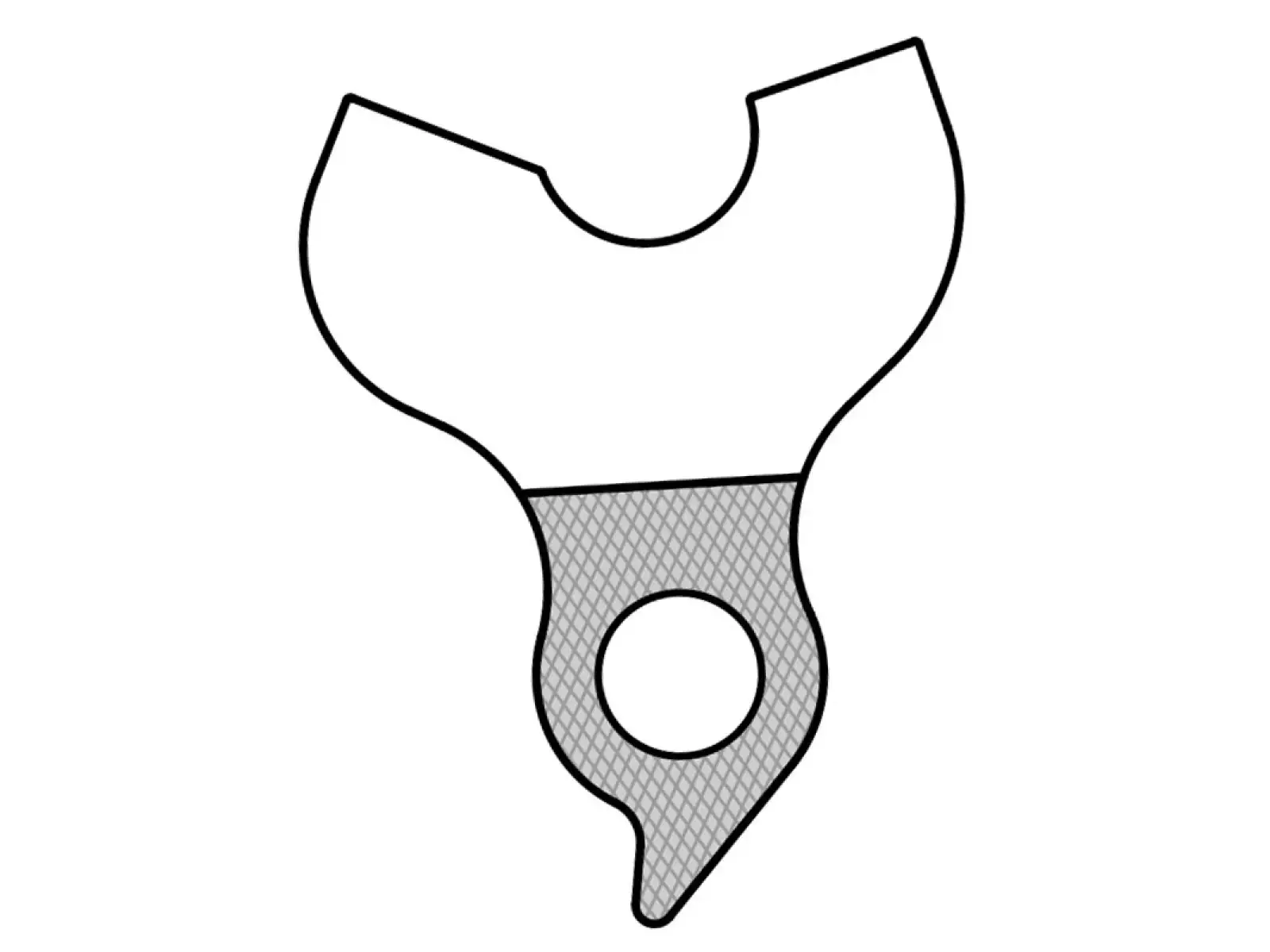 Union GH-206 derailleur hanger Cannondale