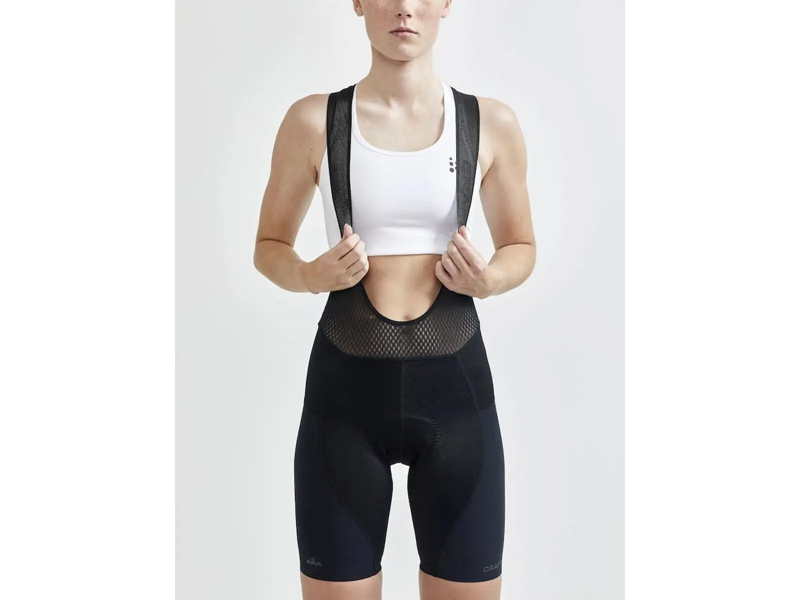 Craft ADV Aero Bib women's shorts with insert and braces black