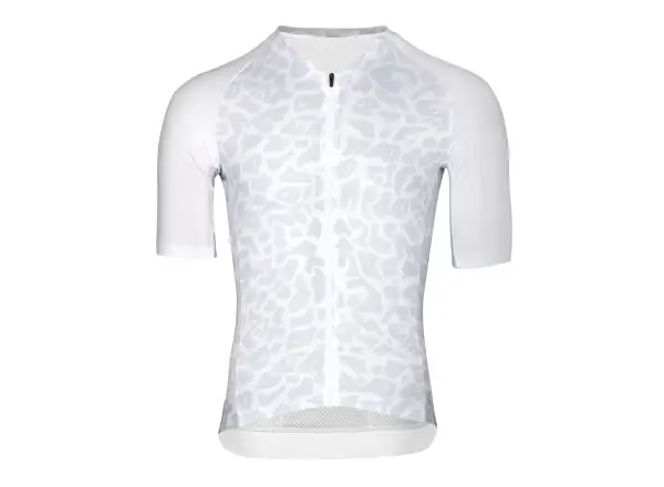 Force Leopard men's jersey short sleeve white/gray