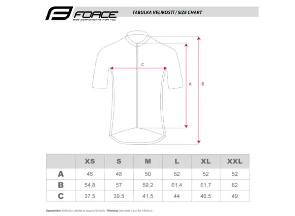 Force Pure women's jersey short sleeve white