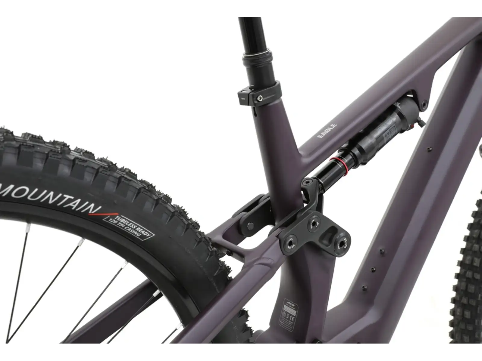 Apache Eagle 2 Avinox 800 Wh purple full suspension e-bike