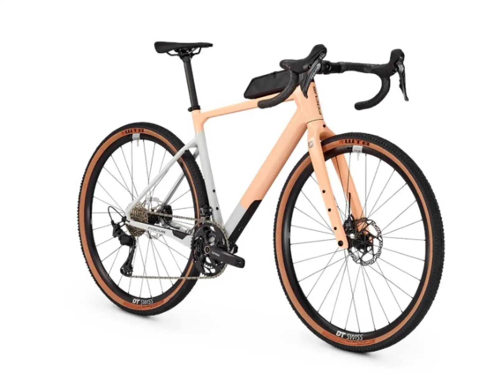 Focus Atlas 8.7 DI gravel bike Melon Glossy/Lightgrey Glossy