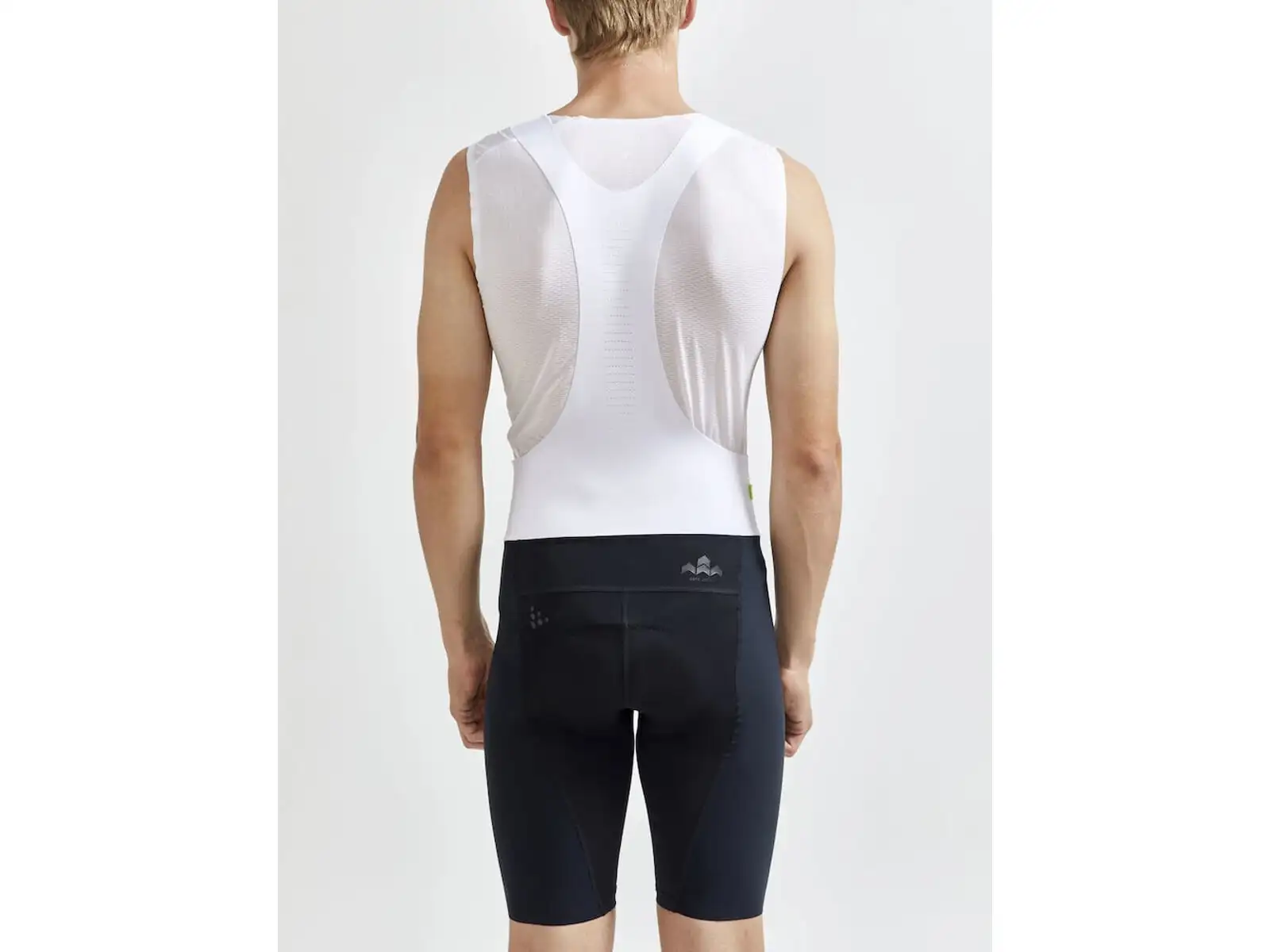 Craft Pro Aero Bib men's shorts with pad and suspenders black