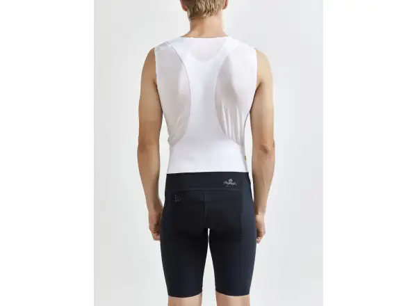 Craft Pro Aero Bib men's shorts with pad and suspenders black