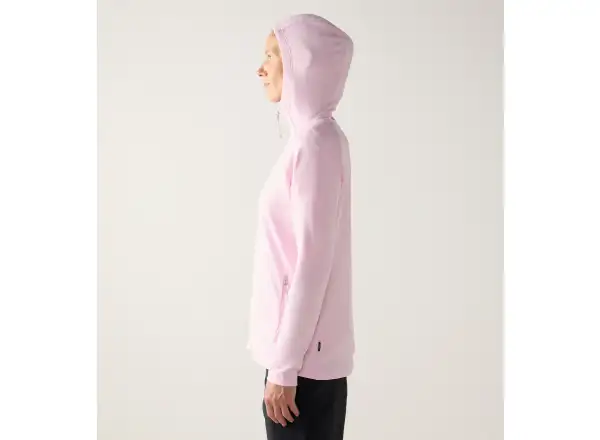 Haglöfs Korp Mid Hood women's sweatshirt Fresh Pink