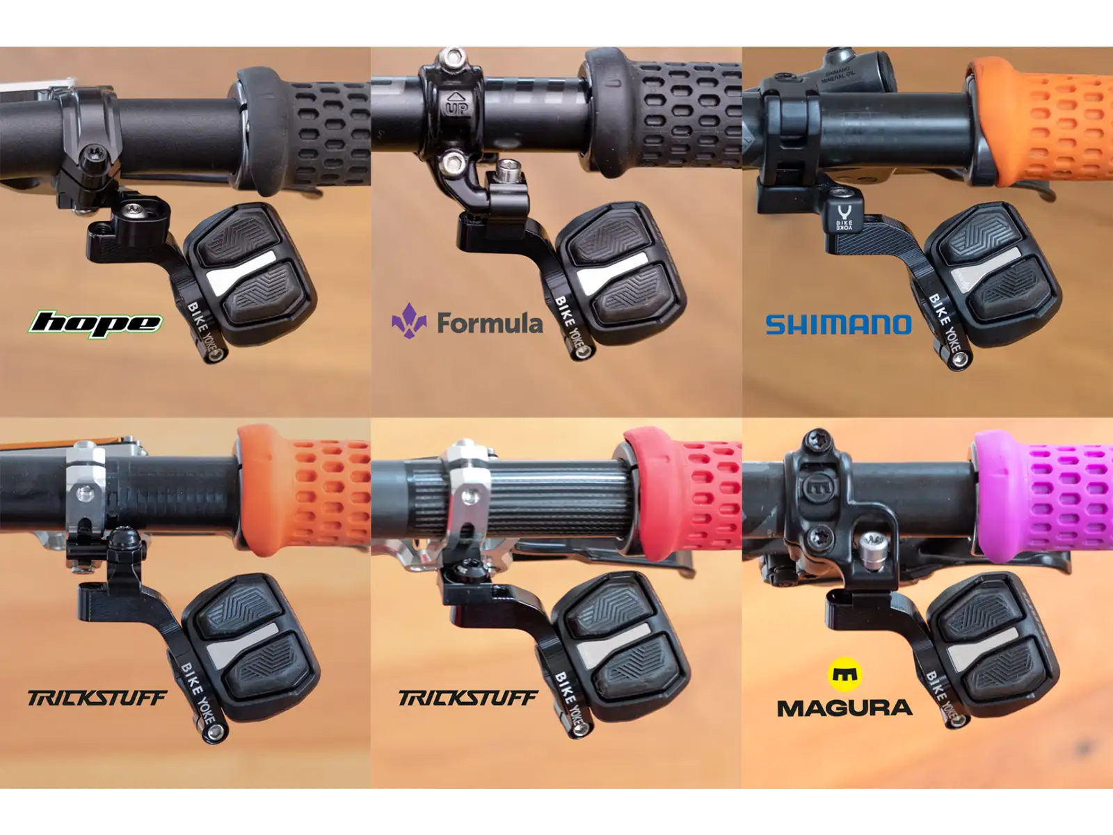Bikeyoke Poddy adapter Sram Pod T-pype left