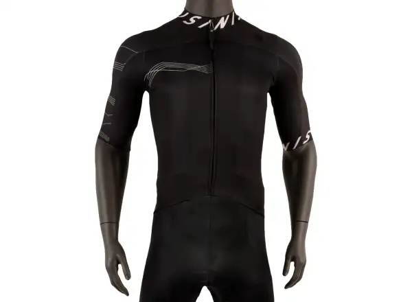 Silvini Stelvio men's jersey short sleeve black/white