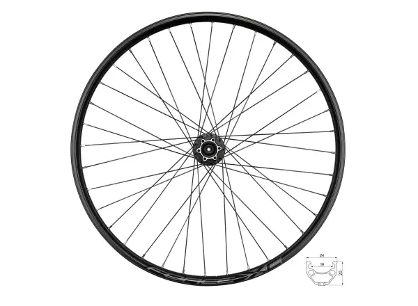 Force XC Disc 27.5 front wheelset hub Shimano