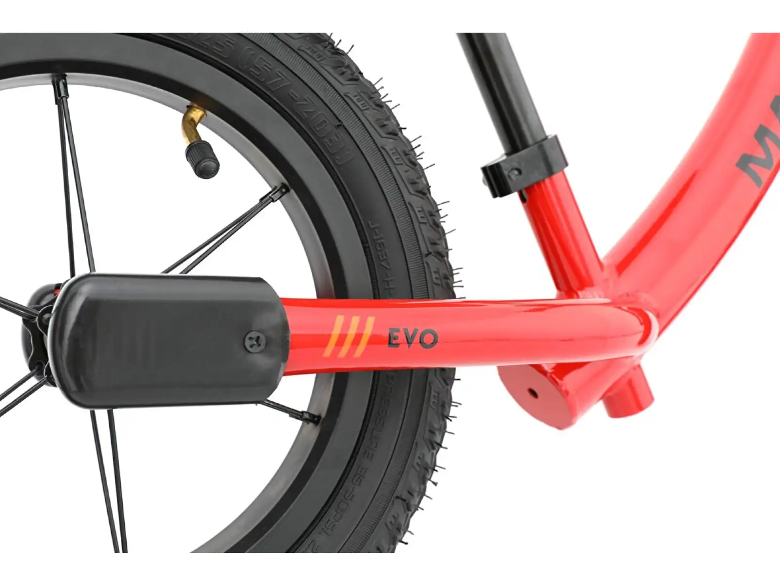 MAXÍK Evo Lite red/orange children's balance bike