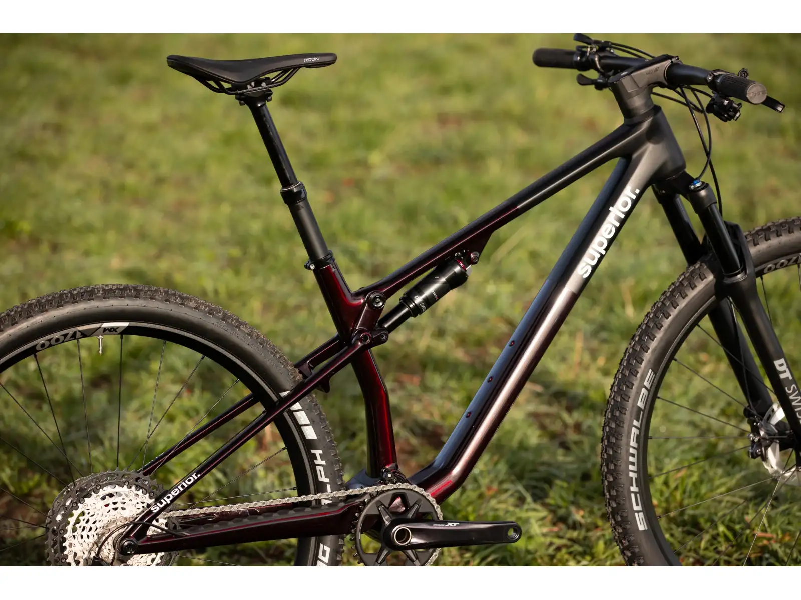 Superior XF 9.5 Team mountain bike Gloss Red Carbon/Black
