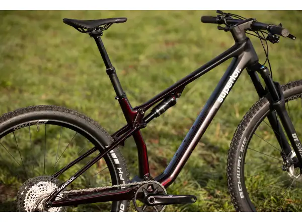 Superior XF 9.5 Team mountain bike Gloss Red Carbon/Black