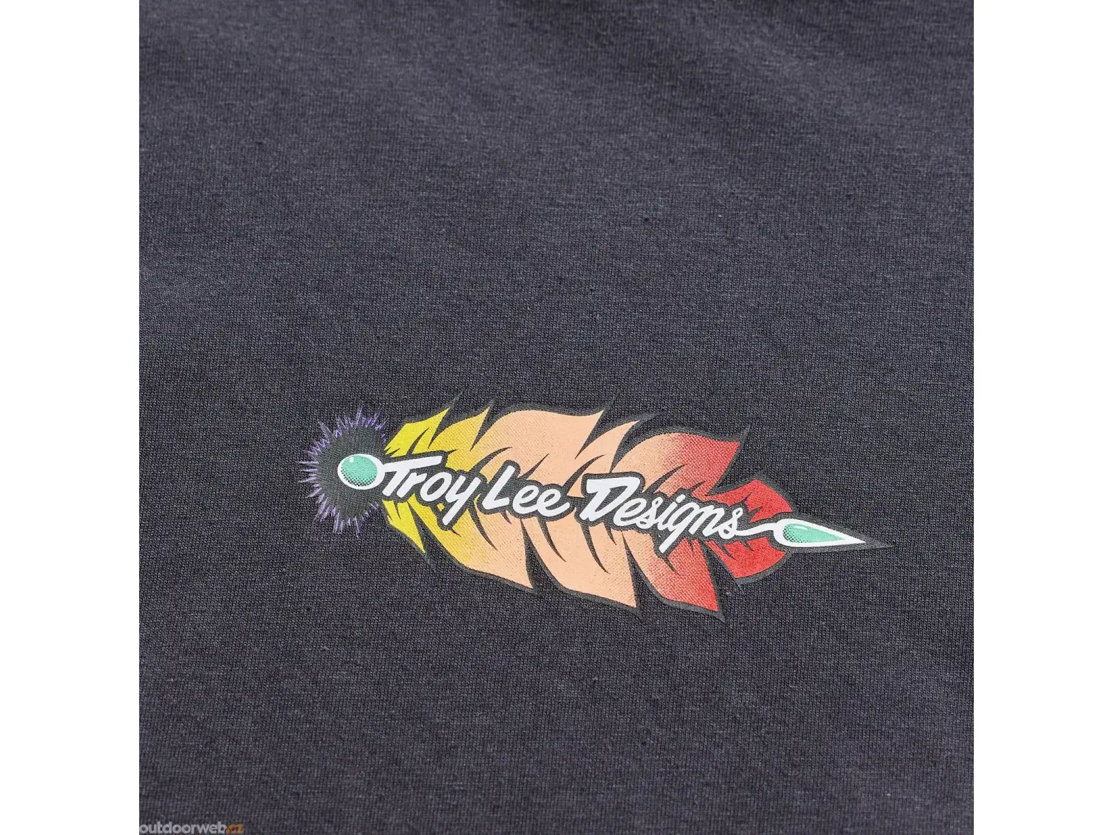 Troy Lee Designs Featherlite women's short sleeve T-shirt Carbon