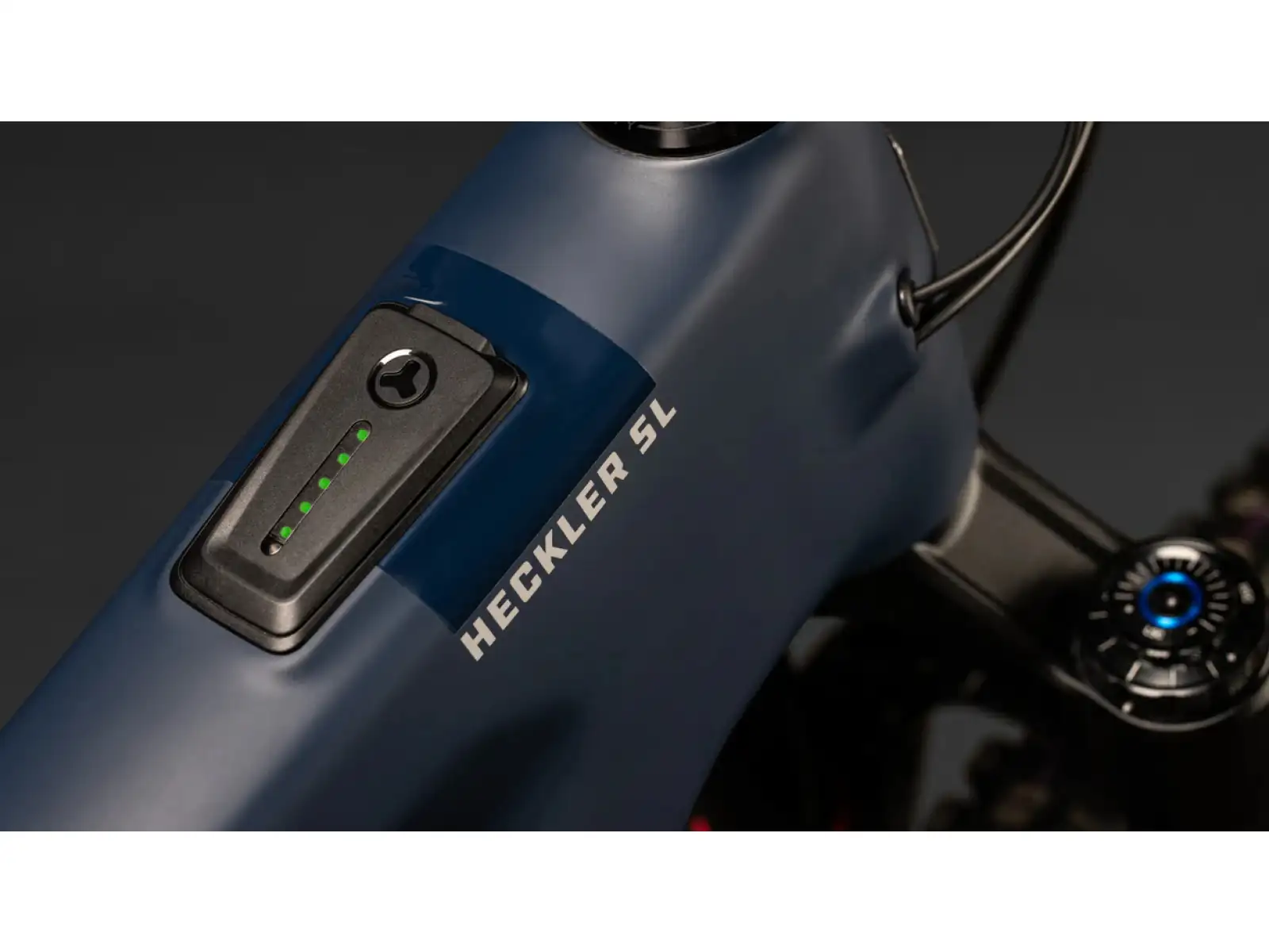 Santa Cruz Heckler SL 1 C MX S full suspension e-bike Matte Dark Blue