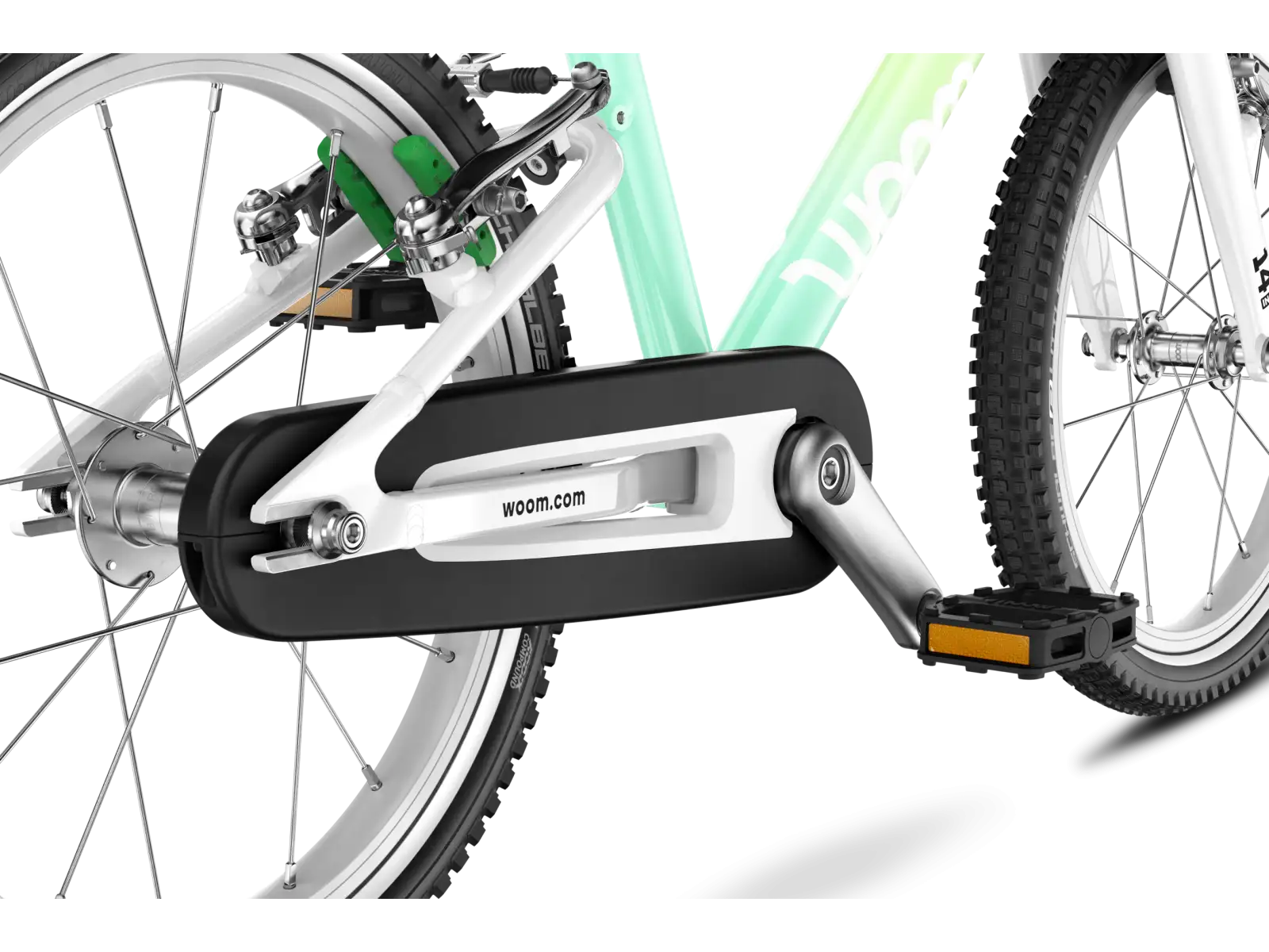 Woom GO 2 children's bike 14 Spearmint Crush Limited