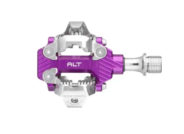 Wolf Tooth ALT XC Clipless pedals Ultraviolet Purple